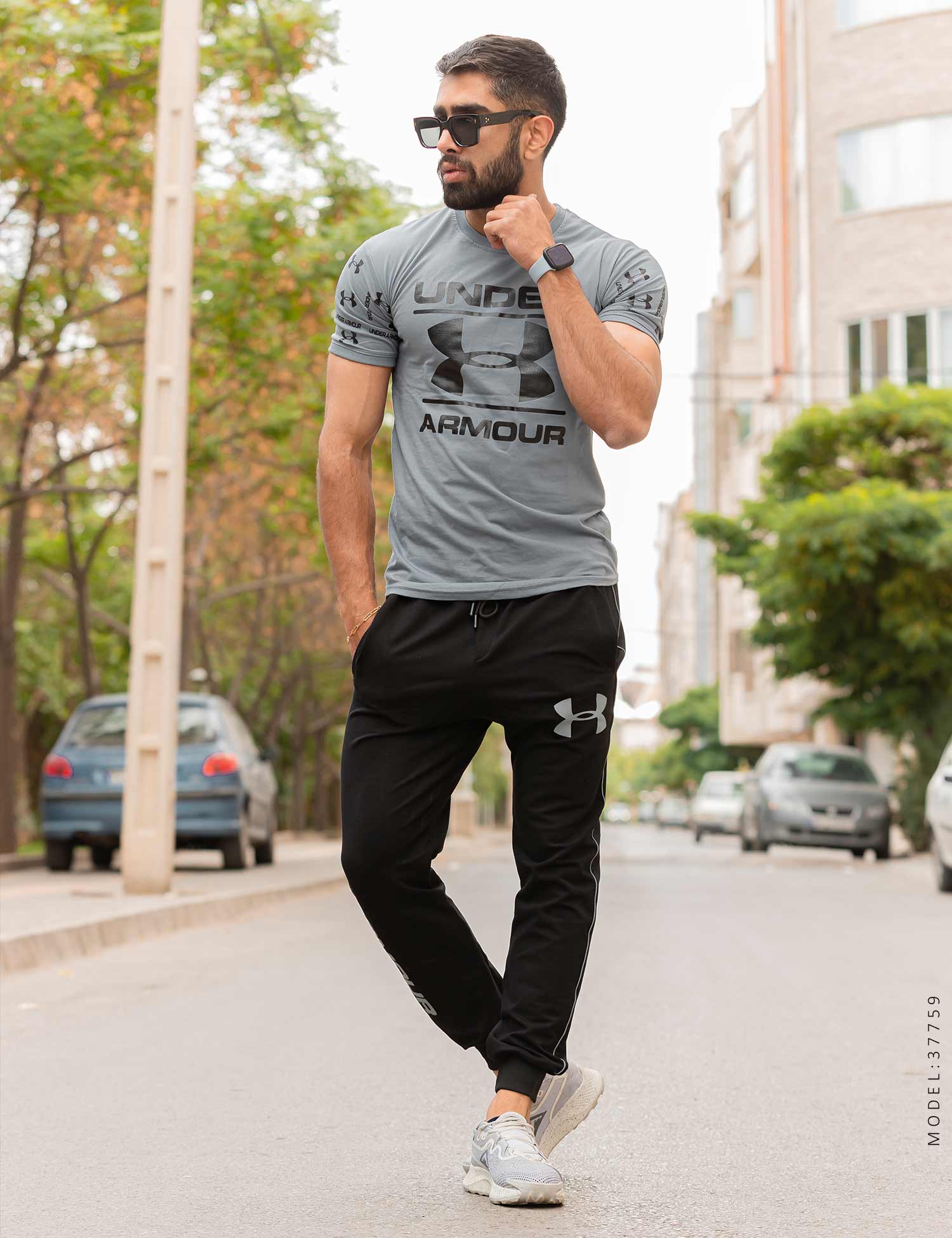 ست تیشرت شلوار مردانه Under Armour مدل 37759