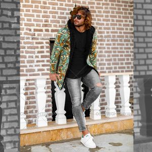 شنل خزدار مردانه ارتشی مدل T 6503