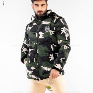 کاپشن ارتشی مردانه مدل 15459