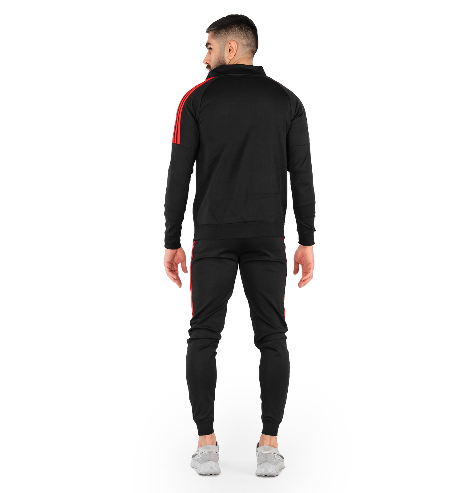 ست سویشرت شلوار مردانه آستین بلند مشکی Adidas مدل 42146