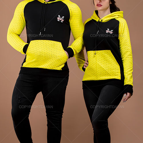 ست سویشرت مردانه زنانه Damon مدل C 8695