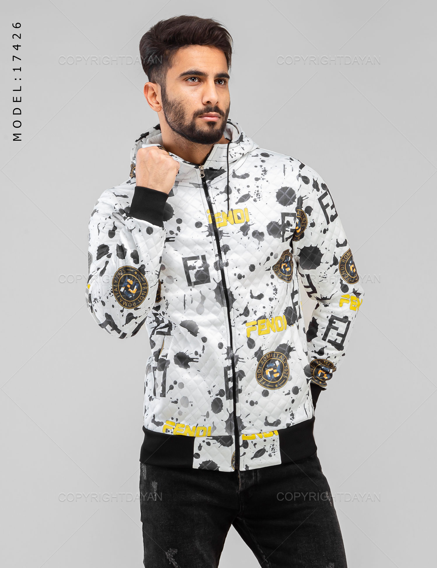 سویشرت مردانه Fendi مدل 17426