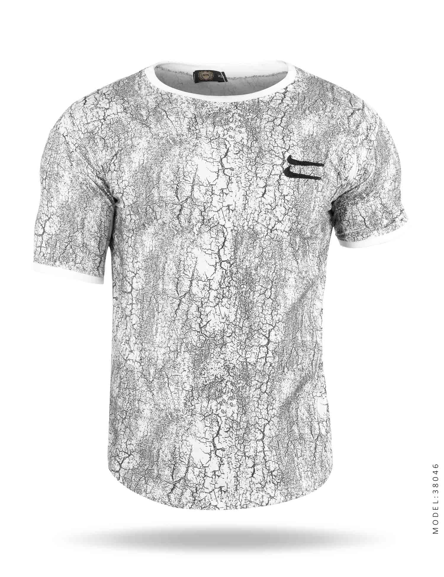 تیشرت مردانه طرحدار یقه گرد Nike مدل 38046