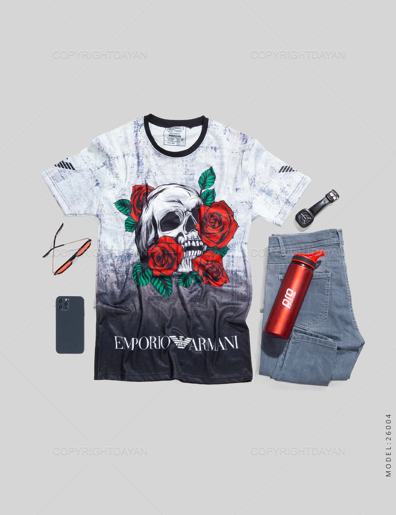 تیشرت مردانه Emporio Armani مدل 26004