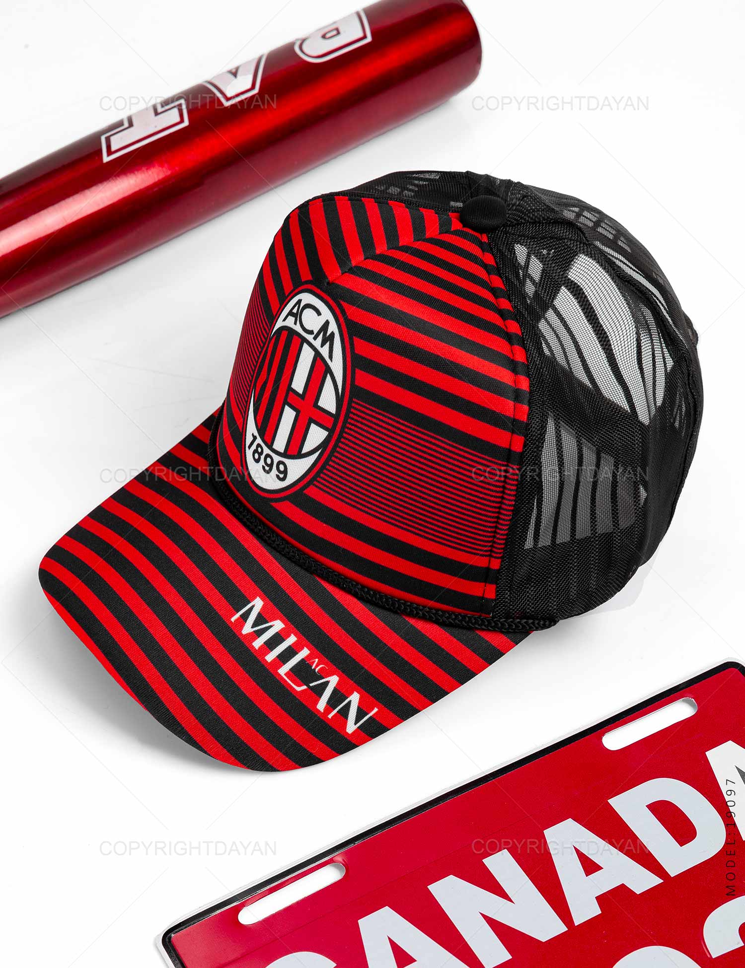 کلاه کپ AC Milan مدل 19097
