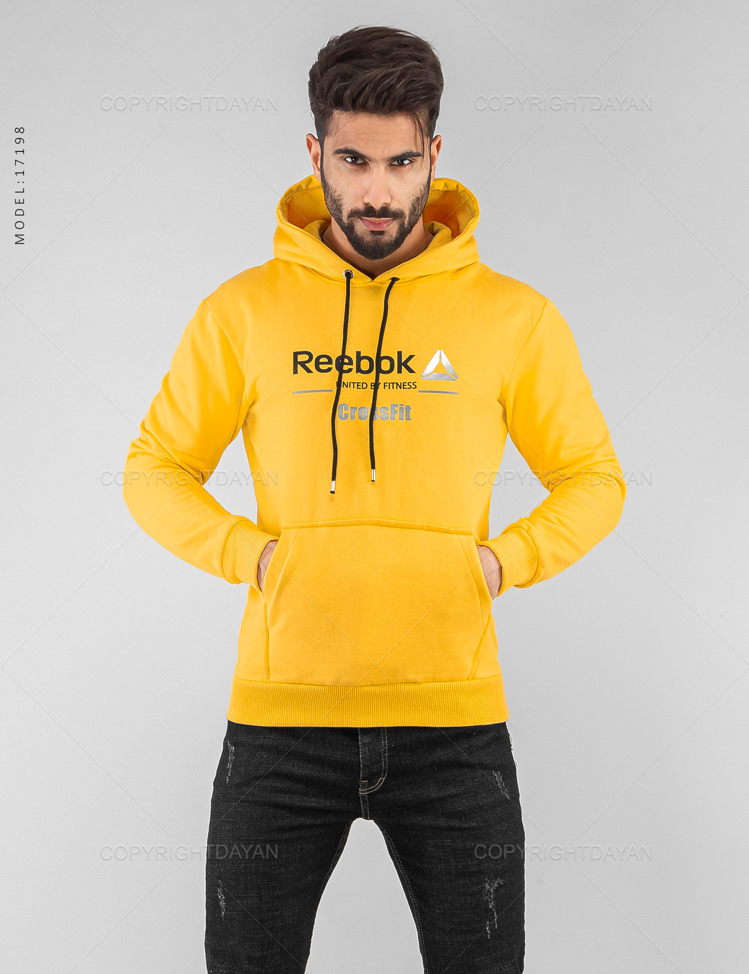 سویشرت مردانه Reebok مدل 17198