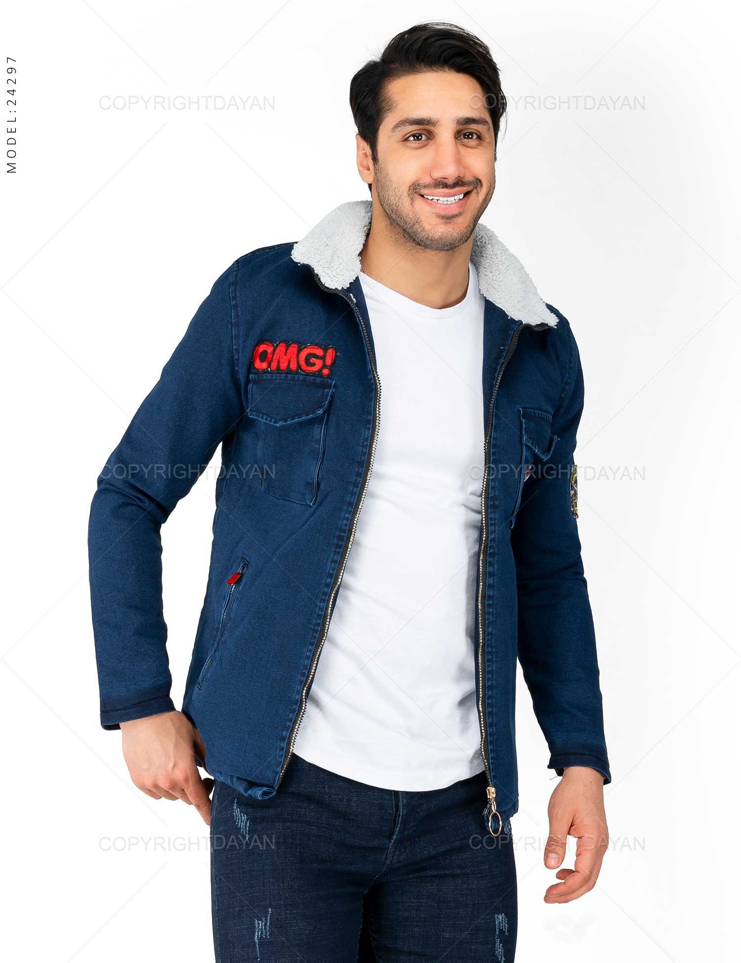 کاپشن لی مردانه Damon مدل 24297