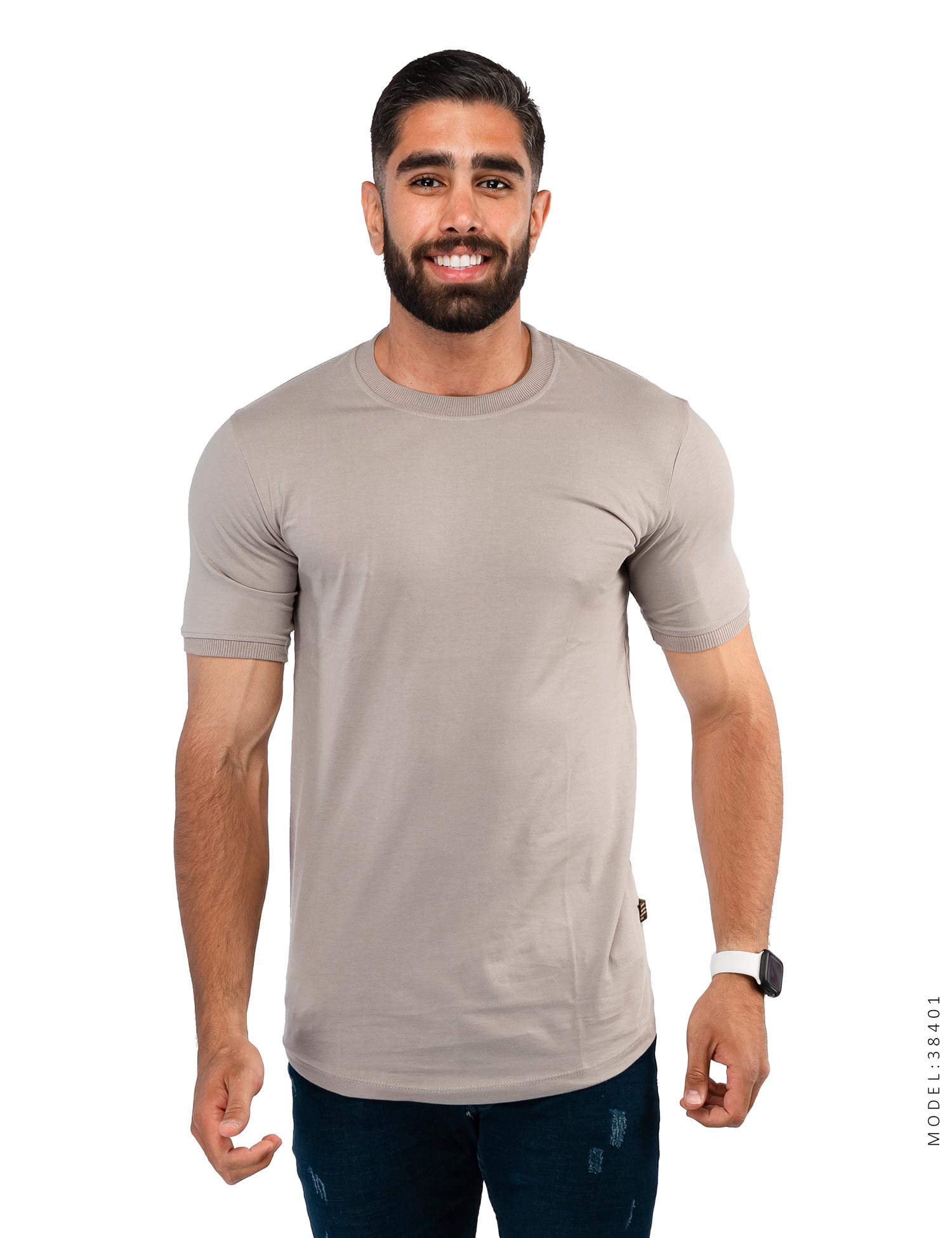 تیشرت مردانه یقه گرد Kiyan مدل 38401