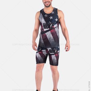 ست رکابی شلوارک مردانه Nike مدل 27559