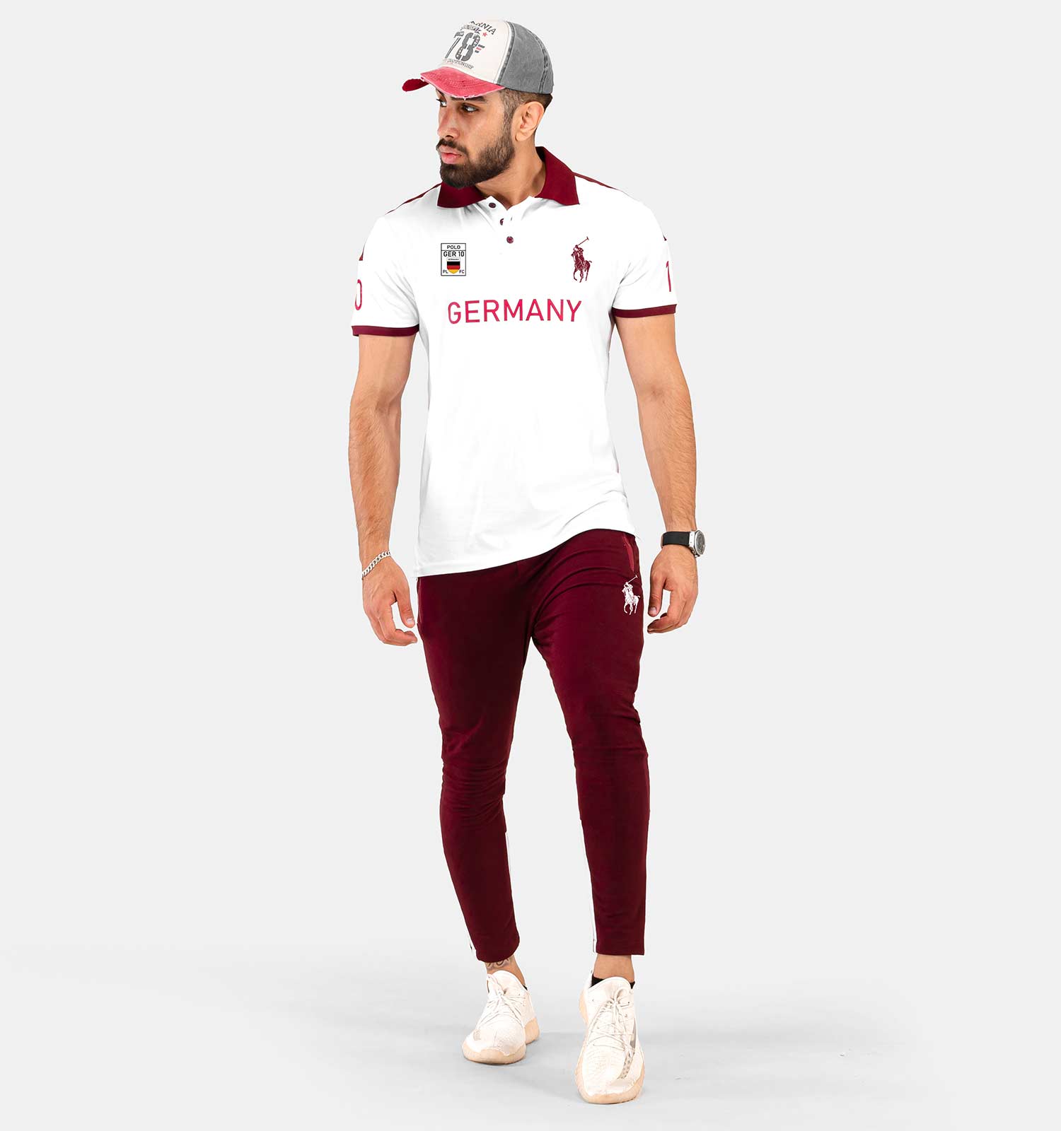 ست پولوشرت شلوار مردانه Germany مدل 35444