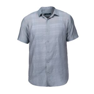 پیراهن نخی مردانه استین کوتاه مدل 44830