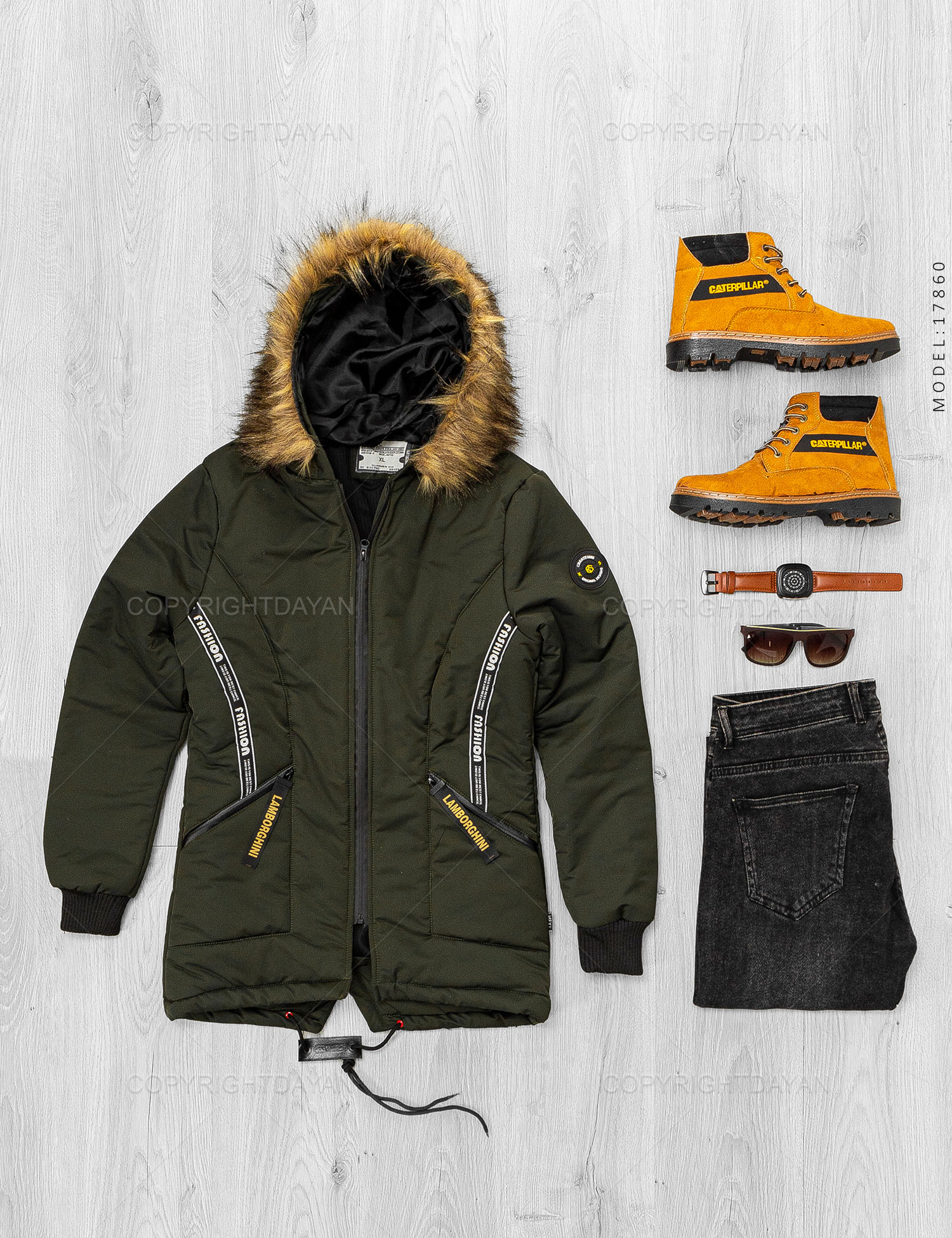 کاپشن Fashion مدل 17860