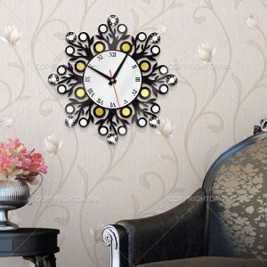 ساعت دیواری طرح لوتوس