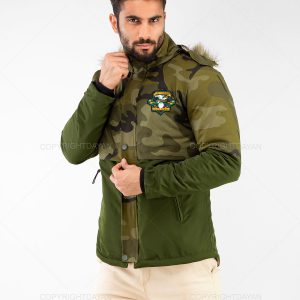 کاپشن مردانه ارتشی مدل 16833