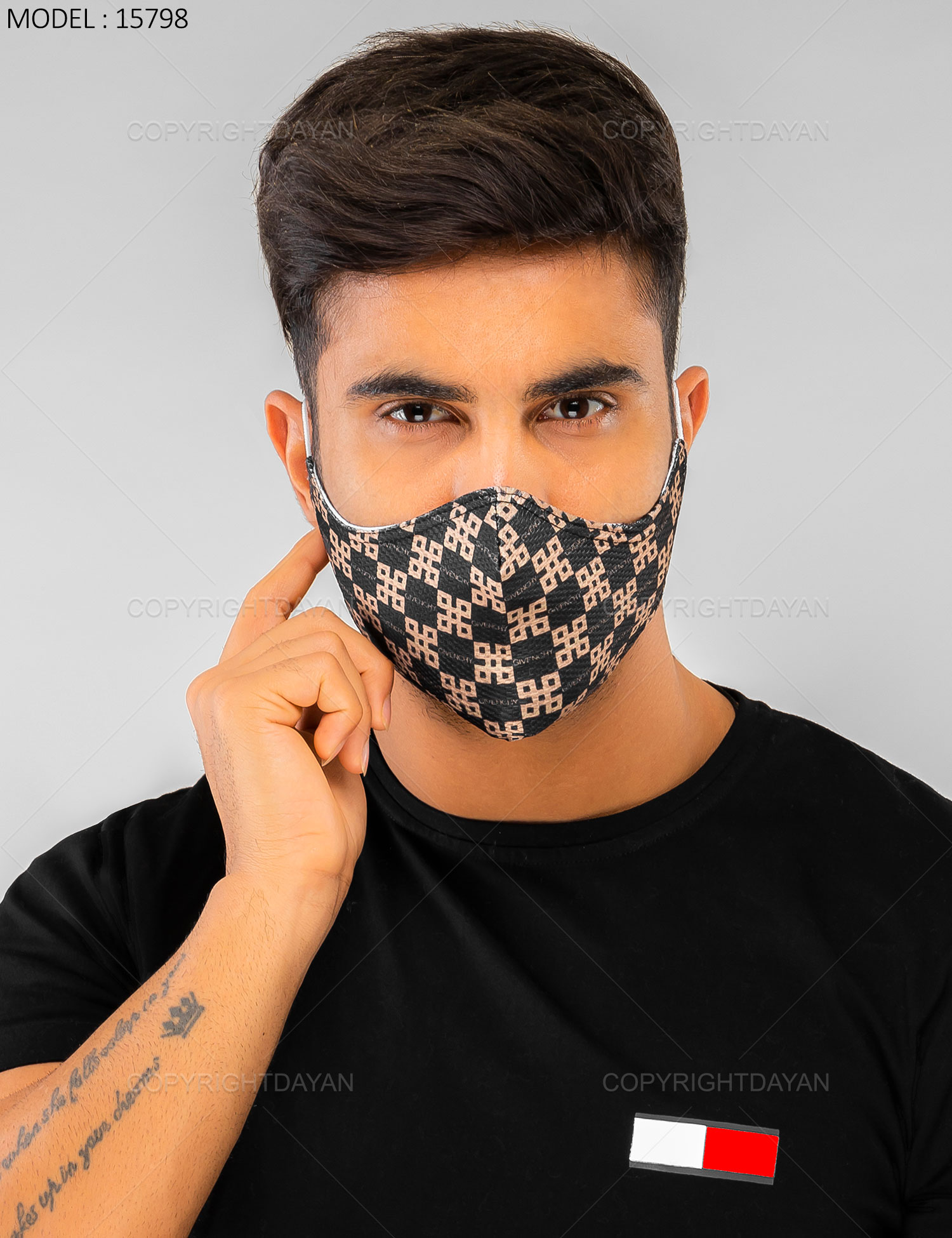 پک دو عددی ماسک پارچه ای Zima مدل 15798