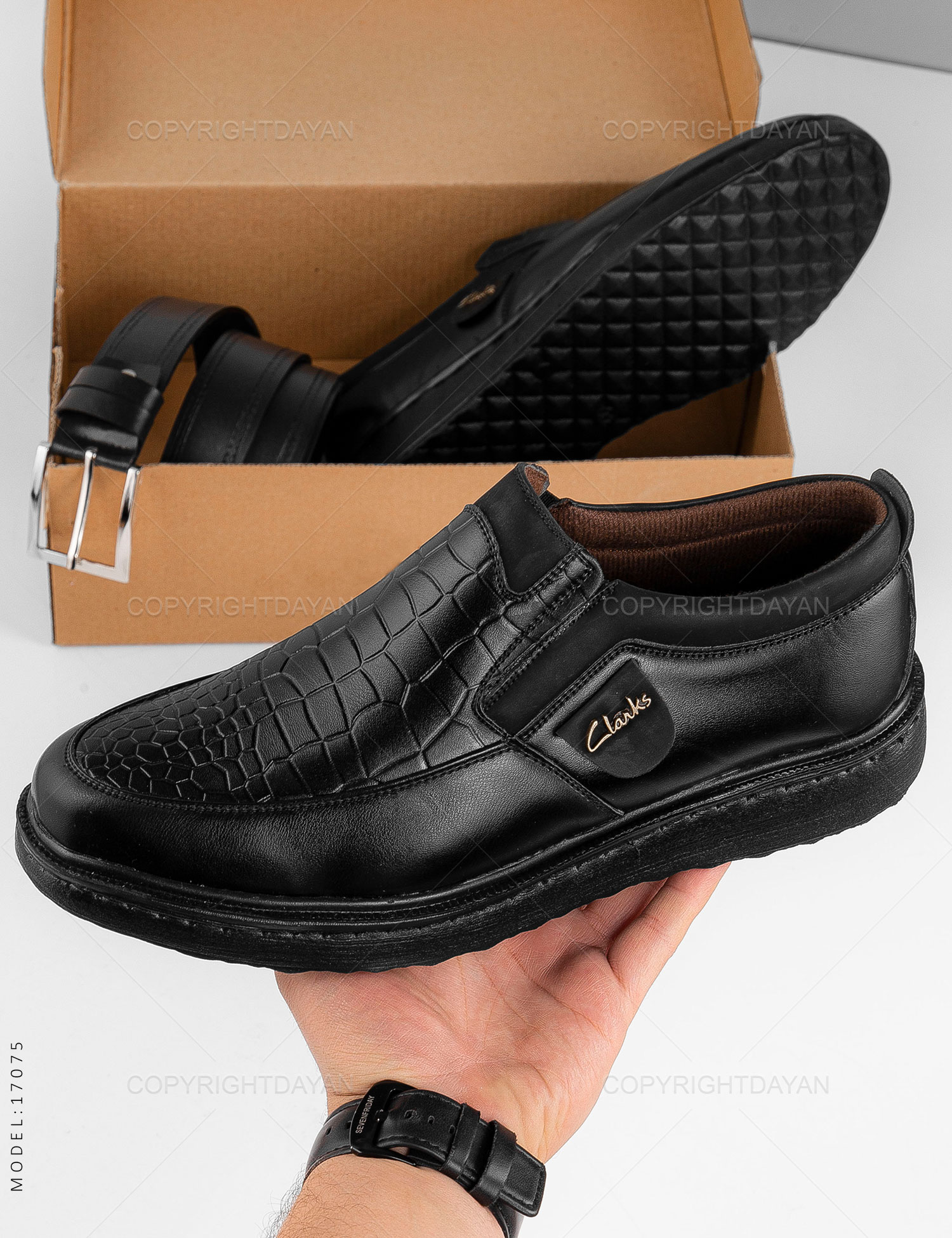 کفش مردانه Clarks مدل 17075