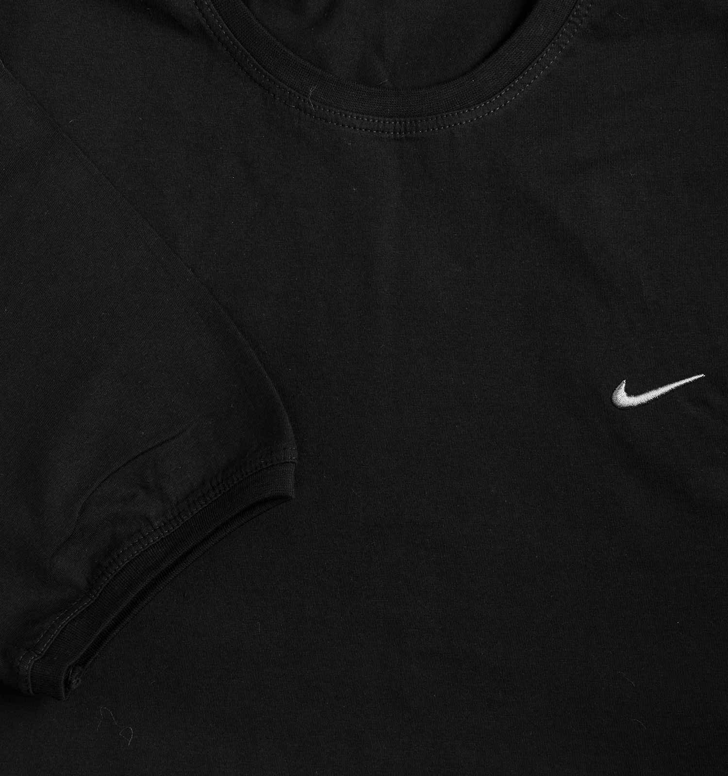 تیشرت Nike یقه گرد مردانه مشکی پنبه ساده مدل 45233