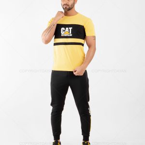 ست تیشرت شلوار مردانه Cat مدل 14440
