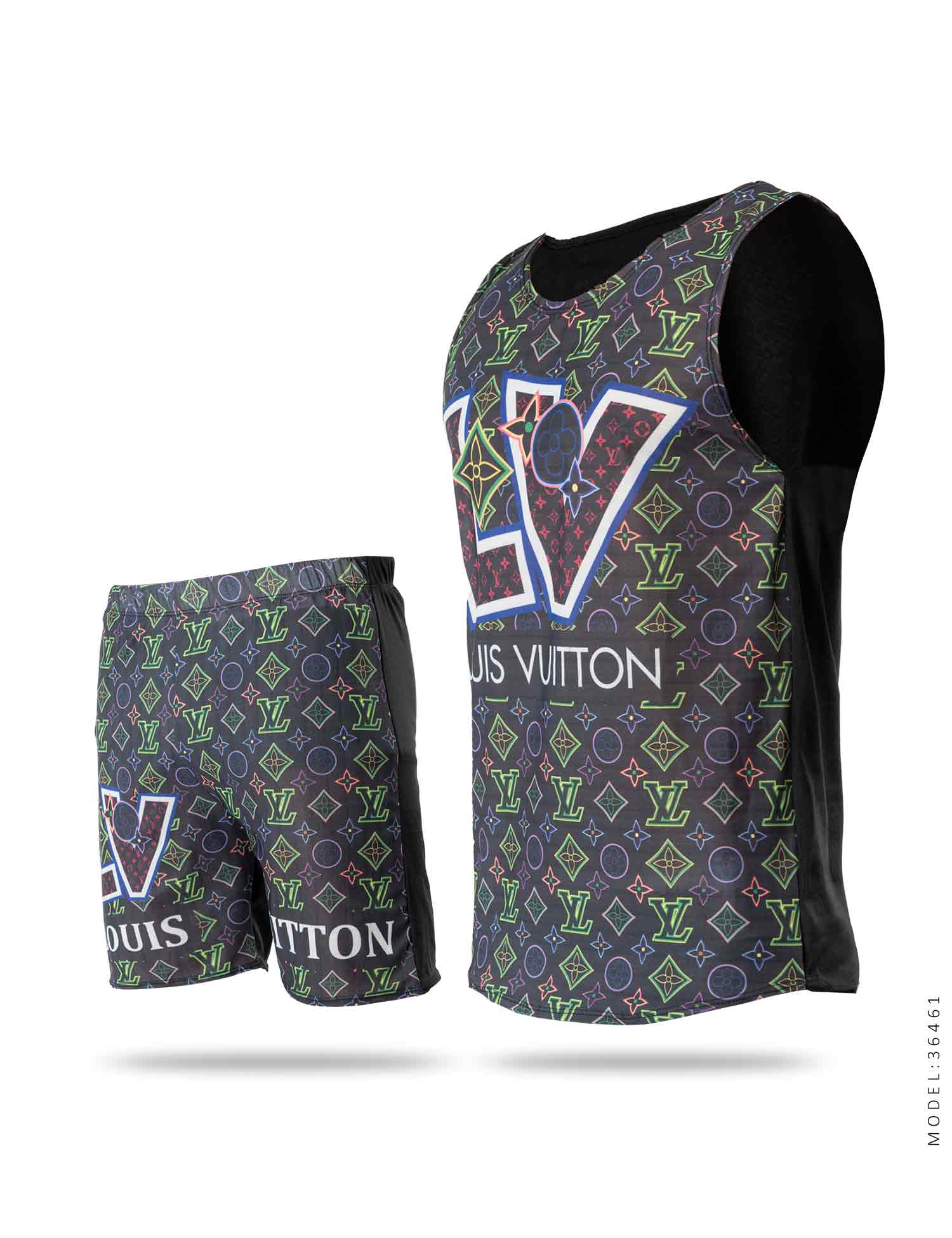 ست رکابی شلوارک مردانه Louis Vuitton مدل 36461