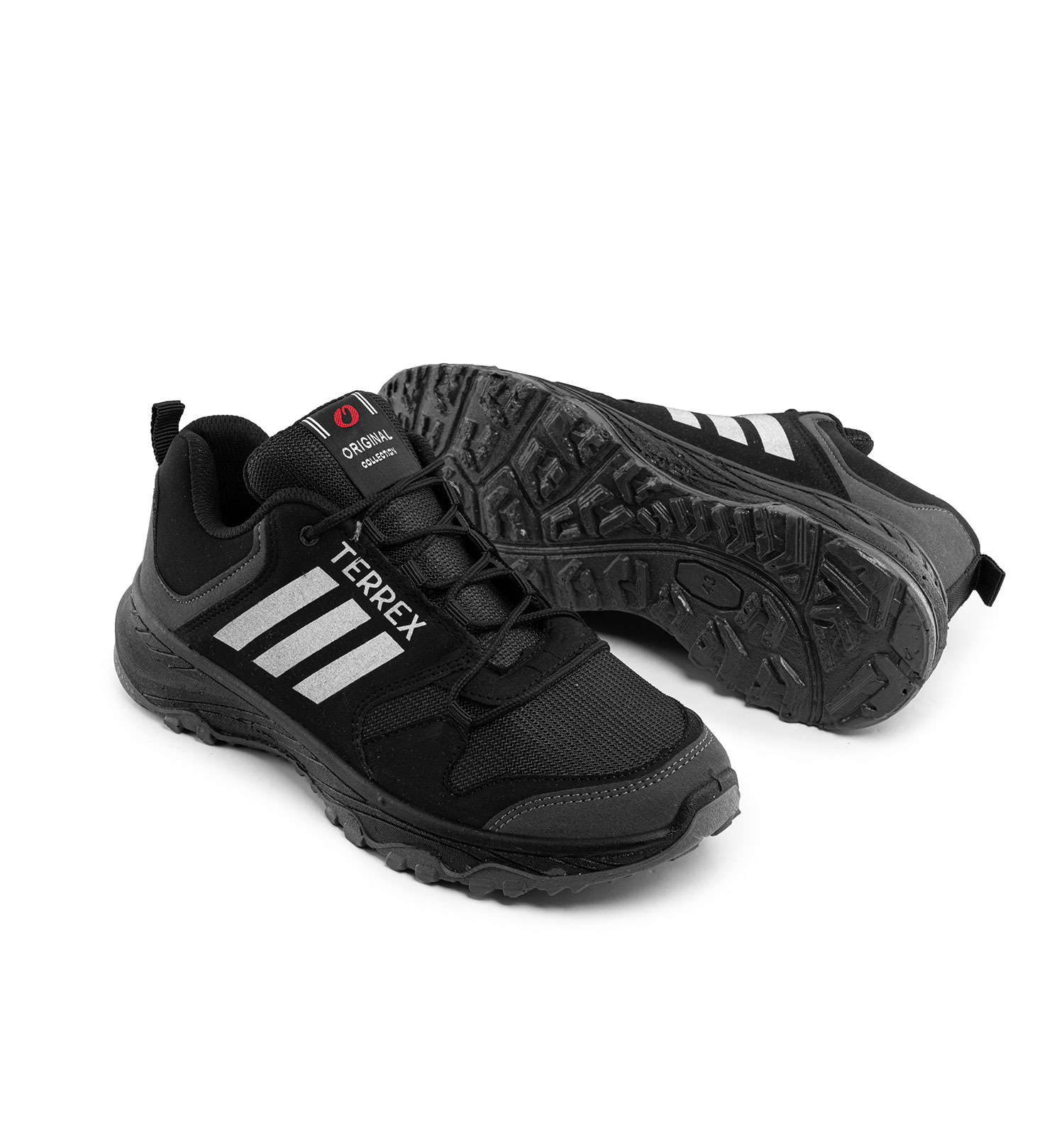 کفش اسپرت Adidas مردانه مشکی بندی مدل 41827