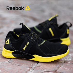 کفش مردانه Reebok مدل Q 3029 (مشکی زرد)