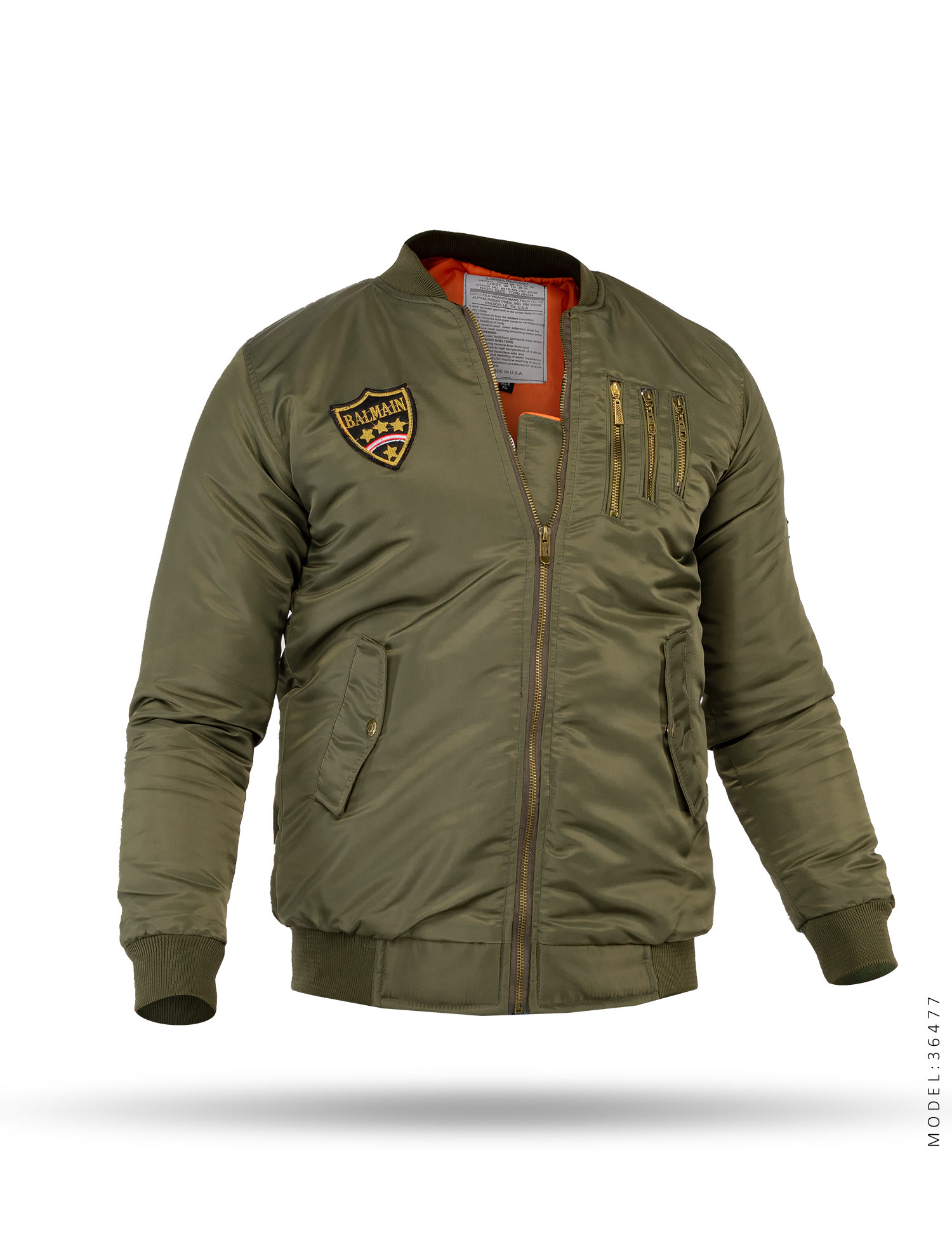 کاپشن خلبانی مردانه Fashion مدل 36477