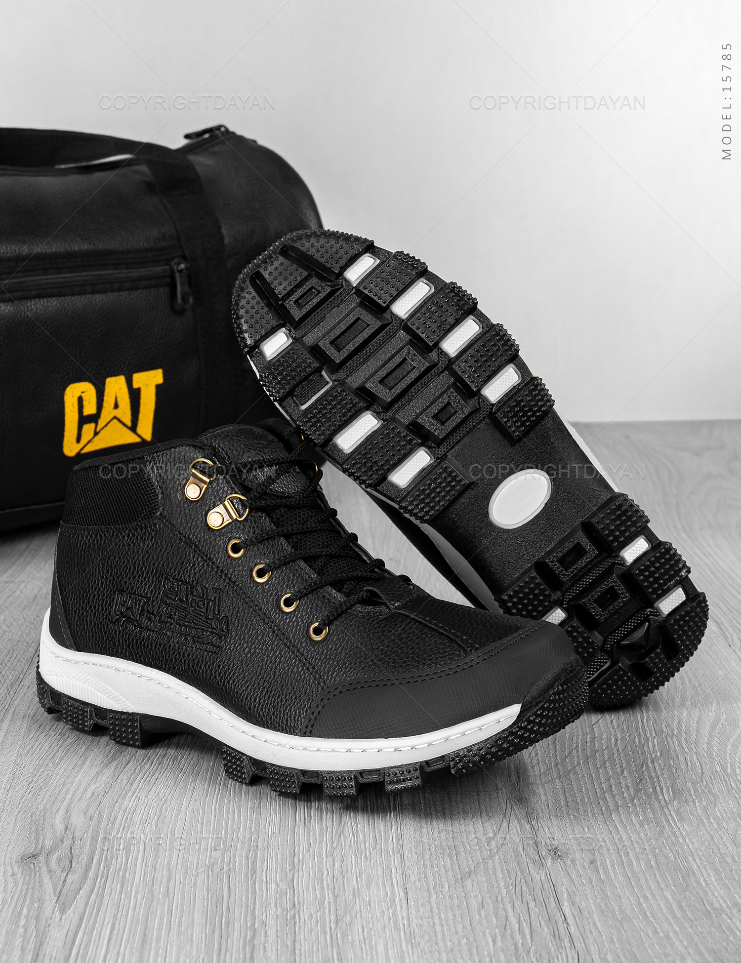 کفش ساقدار مردانه Cat مدل 15785