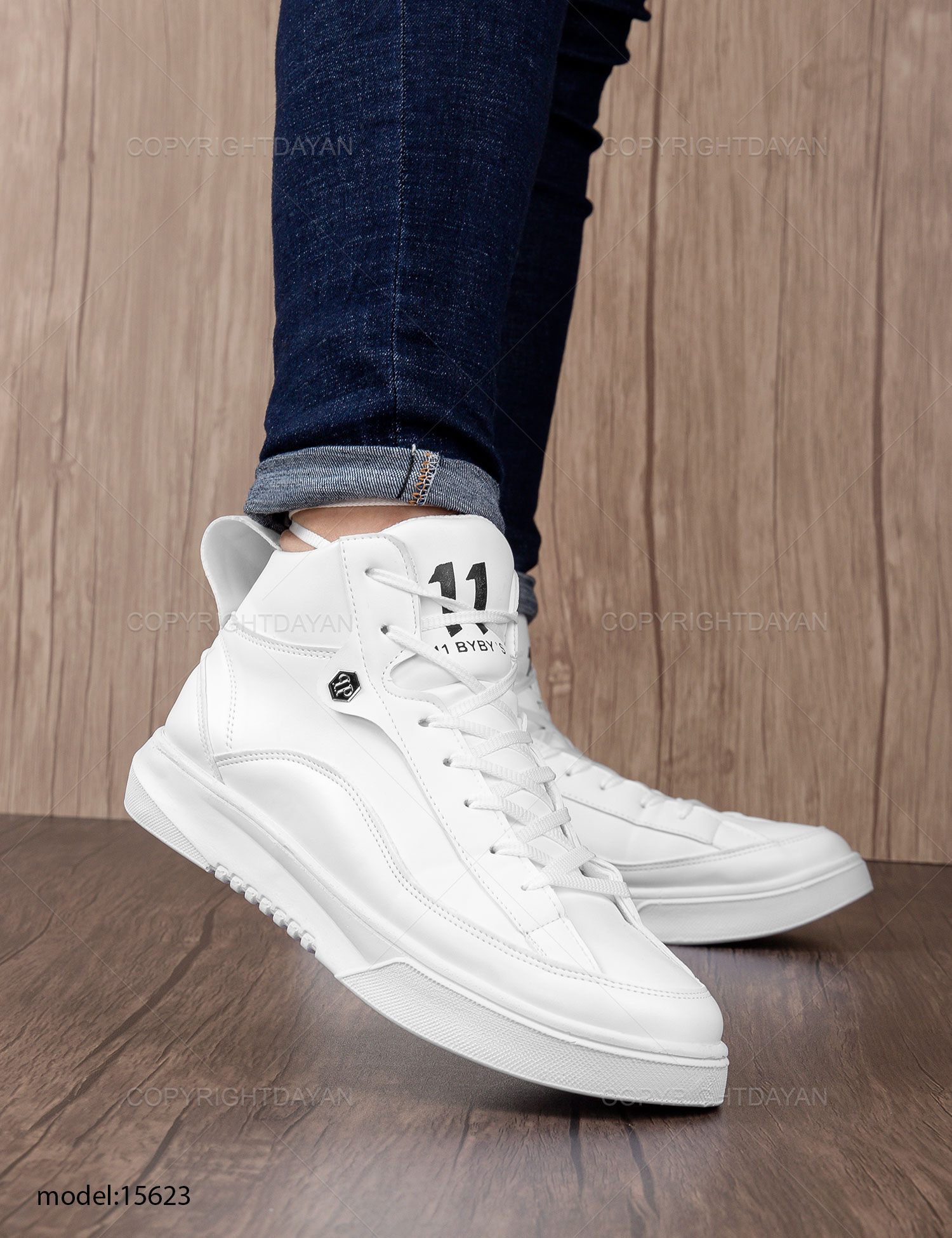 کفش ساقدار مردانه Philipp Plein مدل 15623