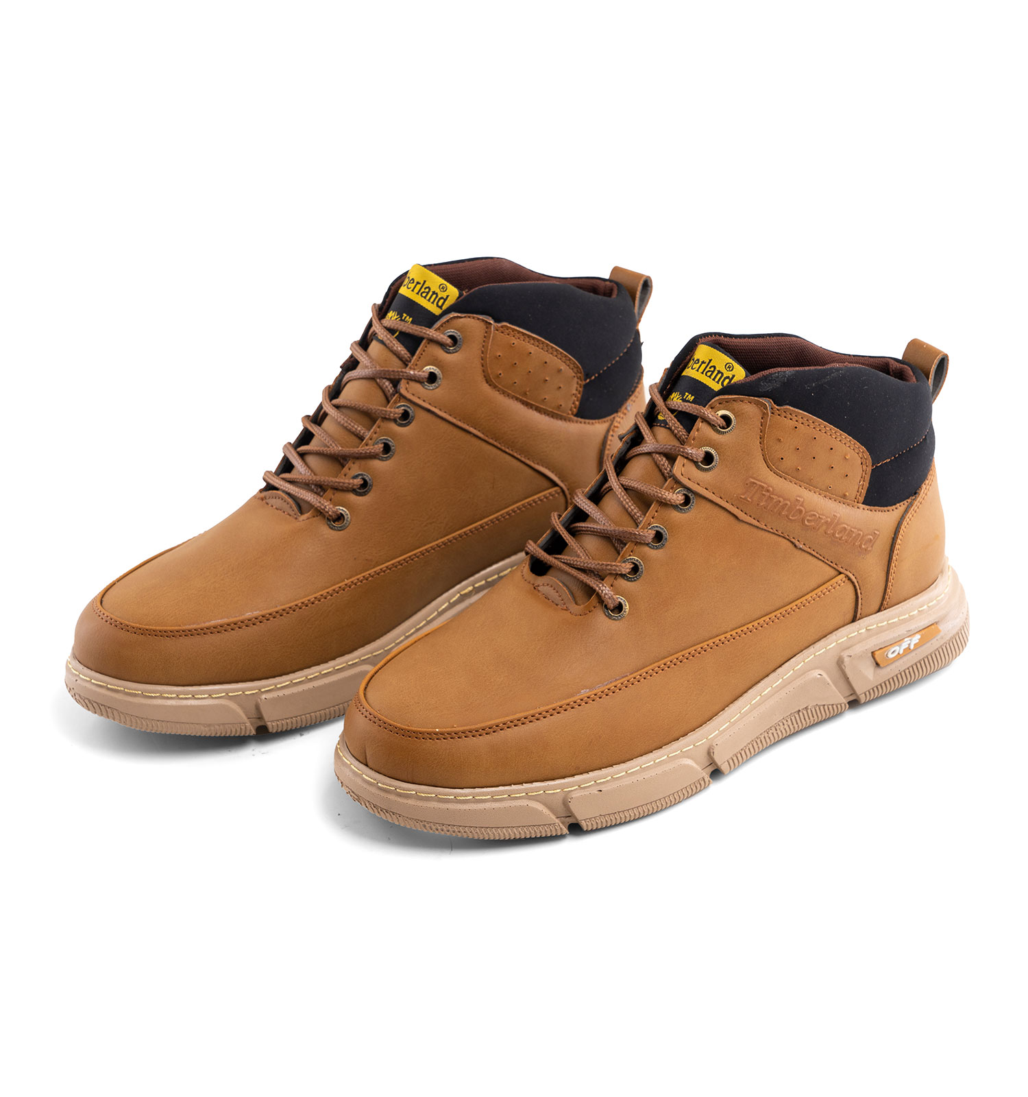 کفش ساقدار چرم مصنوعی مردانه اسپرت بنددار Timberland مدل 41156