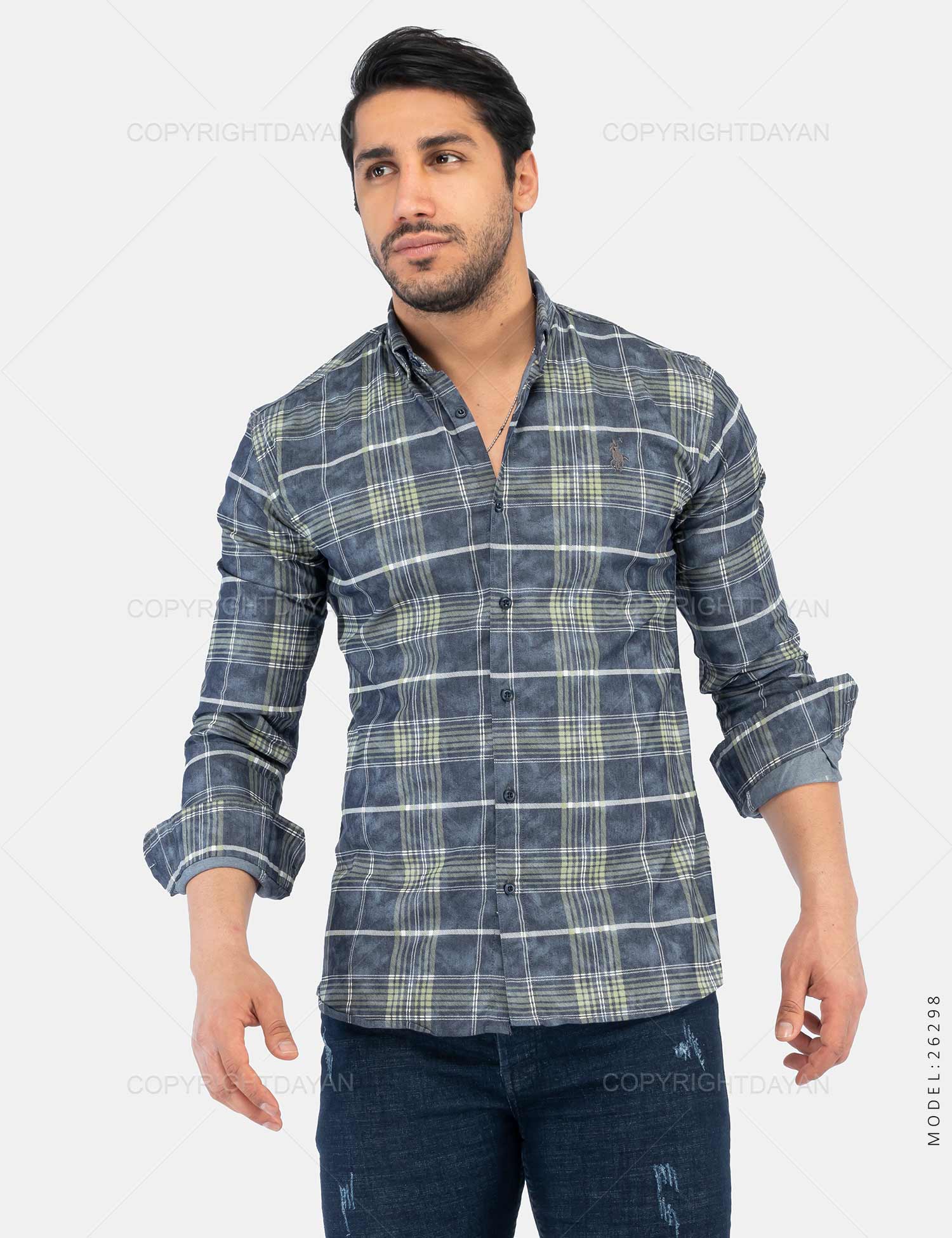 پیراهن مردانه Polo مدل 26298