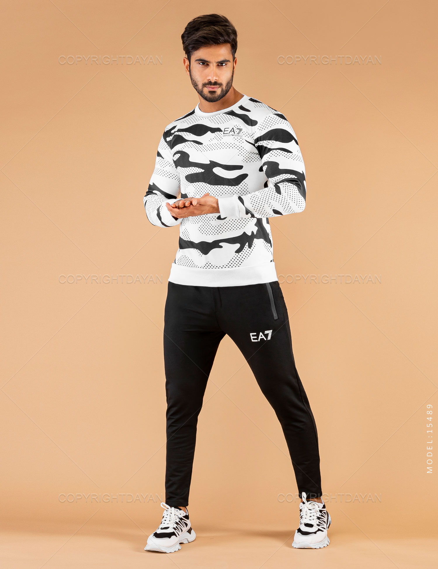 ست بلوز شلوار مردانه EA 7 مدل 15489