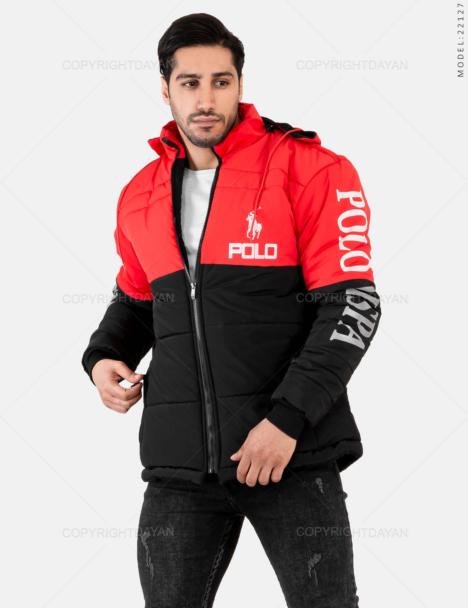 کاپشن مردانه Polo مدل 22127