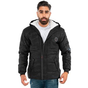 کاپشن مردانه طرح چریکی Kiyan مدل 39015