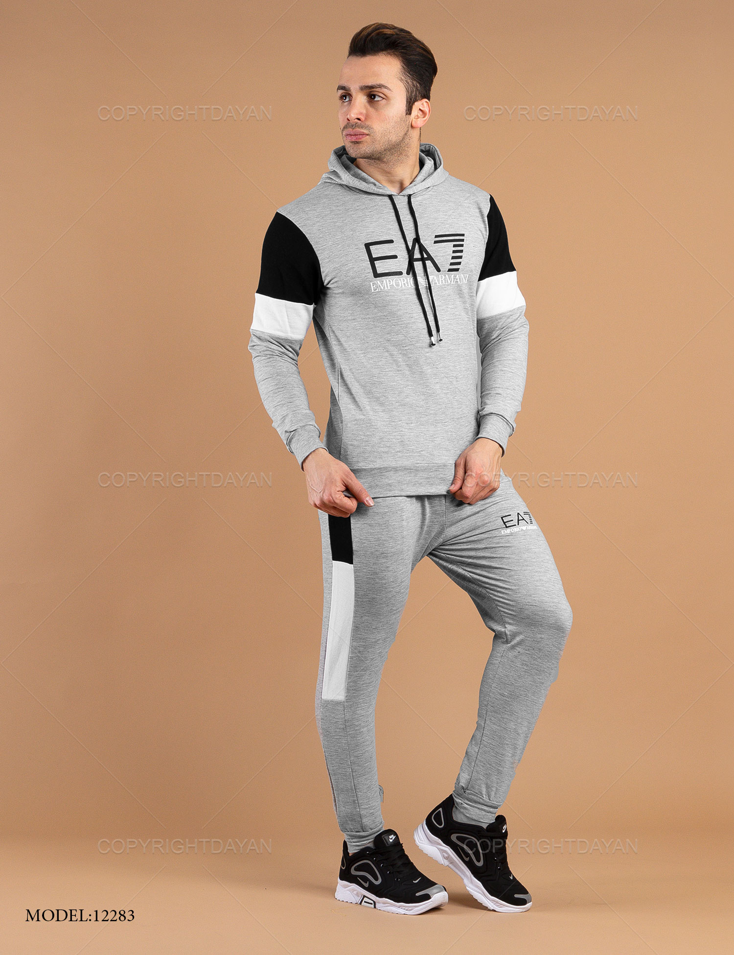 ست سویشرت شلوار مردانه Emporio Armani مدل 12283