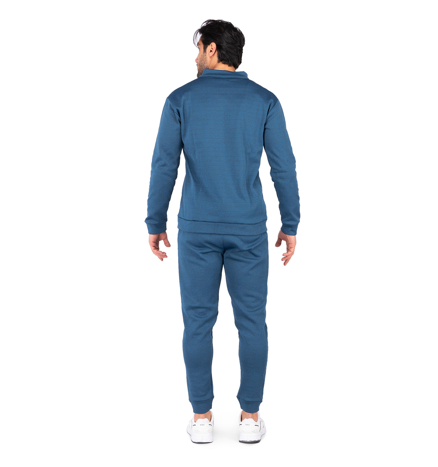 ست سویشرت شلوار مردانه آستین بلند ساده یقه ایستاده مدل 43674