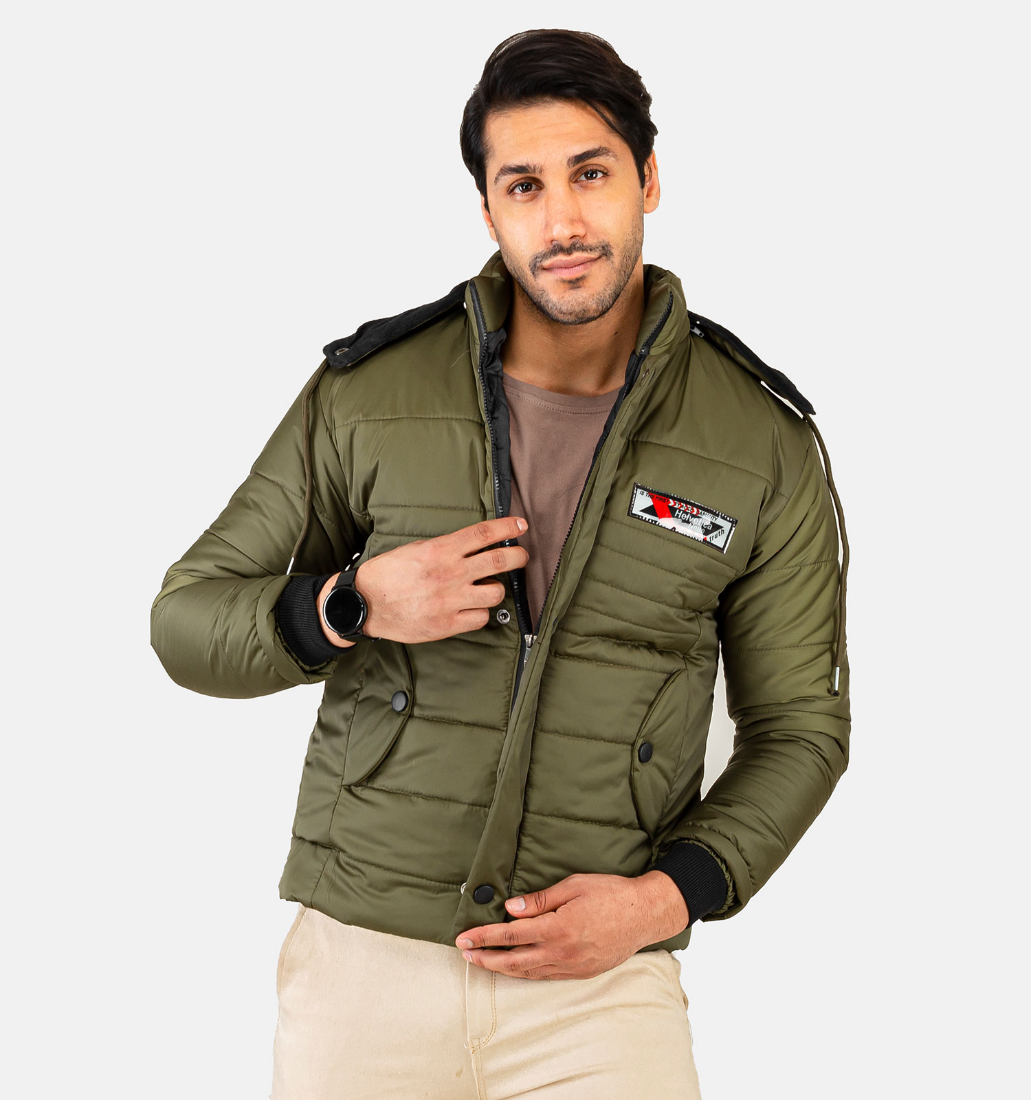 کاپشن مردانه Damon مدل 21441