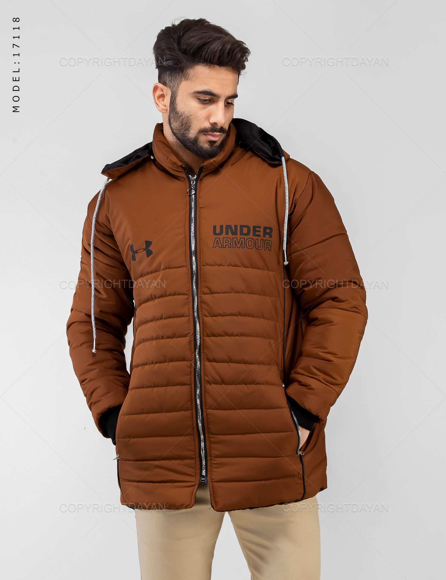 کاپشن مردانه Under Armour مدل 17118