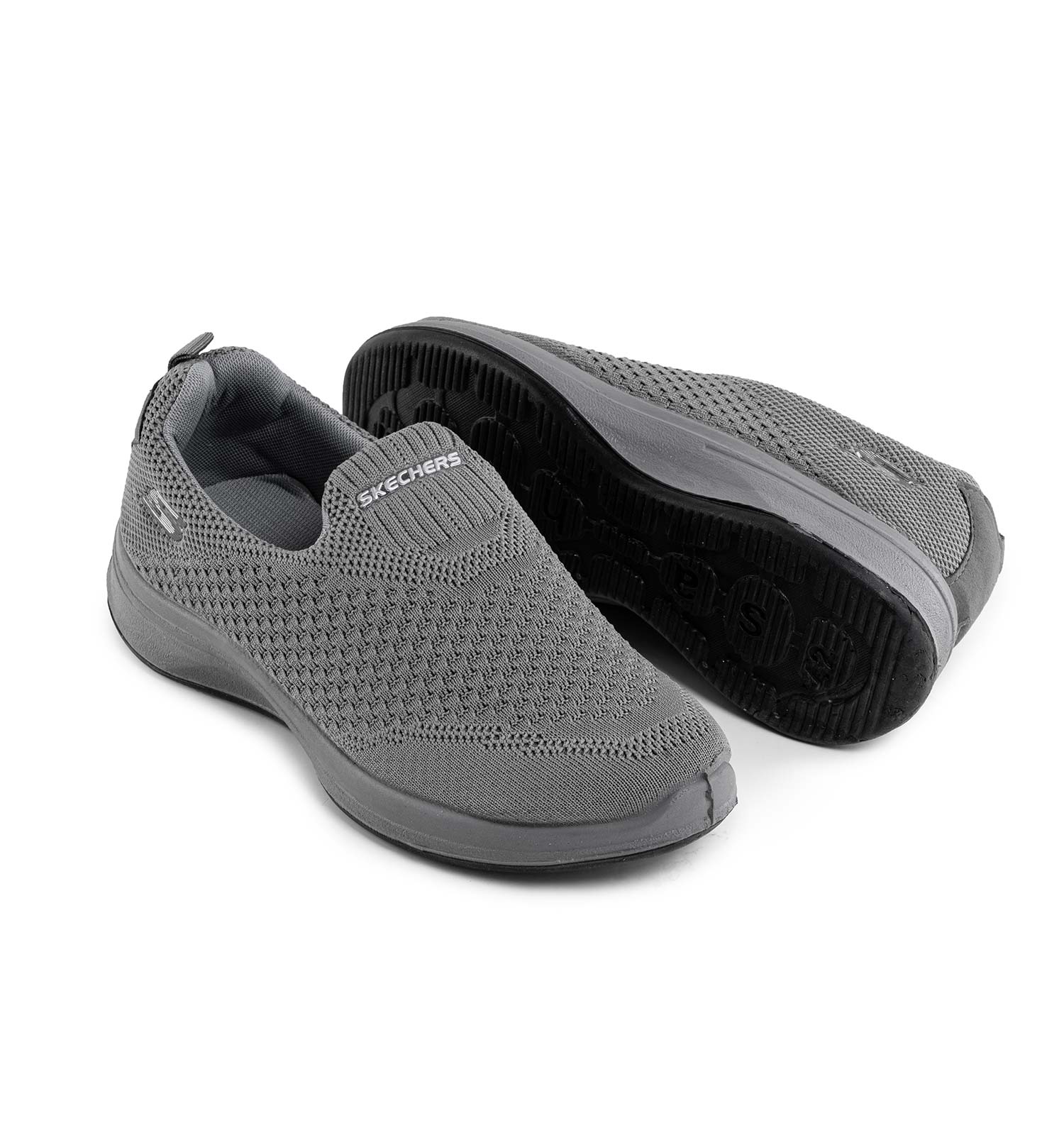 کفش اسپرت Skechers مردانه طوسی بندی مدل 43690