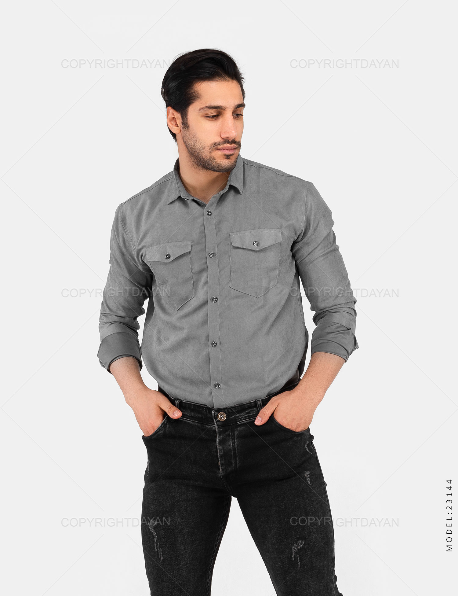 پیراهن مردانه Rayan مدل 23144