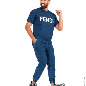 ست تیشرت شلوار اسپرت لی Fendi مدل 39143