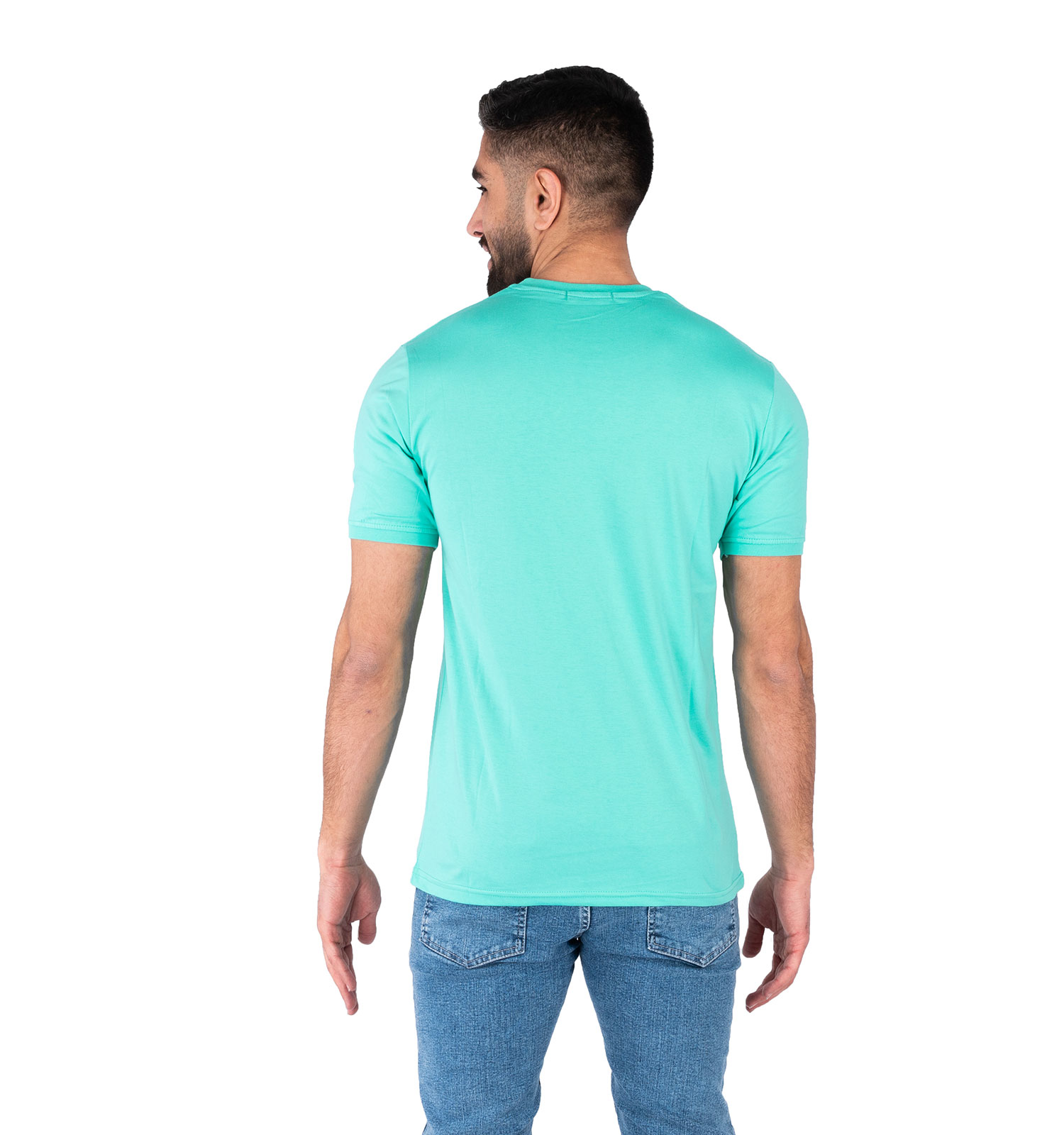 تیشرت یقه گرد مردانه پنبه ساده مدل 43830