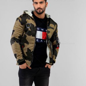 کاپشن مردانه ارتشی مدل 17253