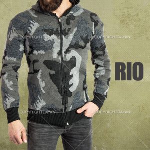 بافت ارتشی مردانه مدل Rio
