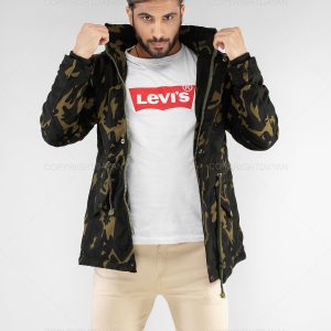 کاپشن ارتشی مردانه مدل 16034