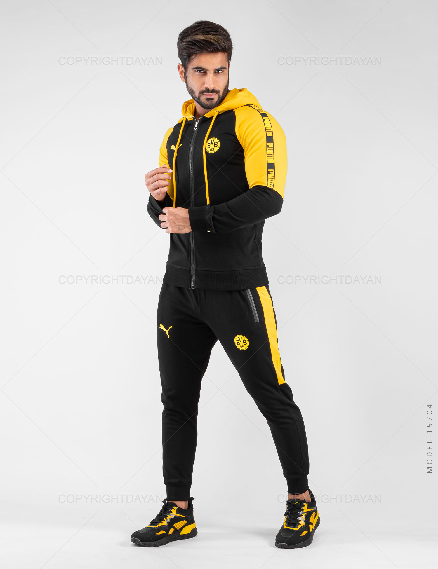 ست سویشرت شلوار مردانه Dortmund مدل 15704