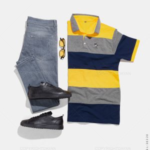 پولوشرت مردانه Abercrombie مدل 30220