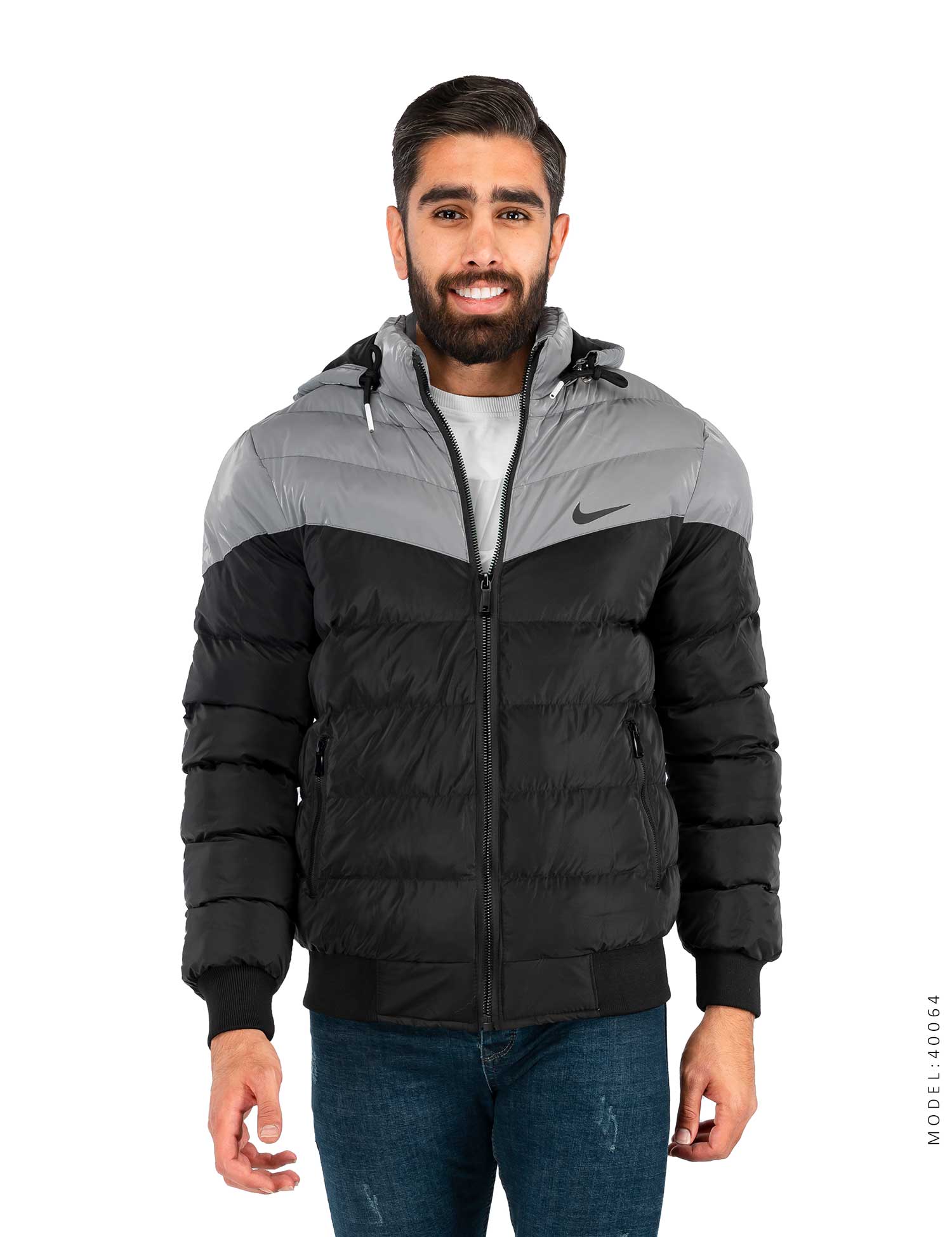 کاپشن مموری مردانه بادی Nike مدل 40064