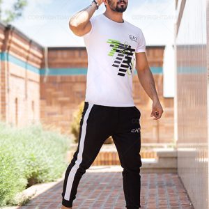 ست تیشرت شلوار مردانه EA 7 مدل M 9579