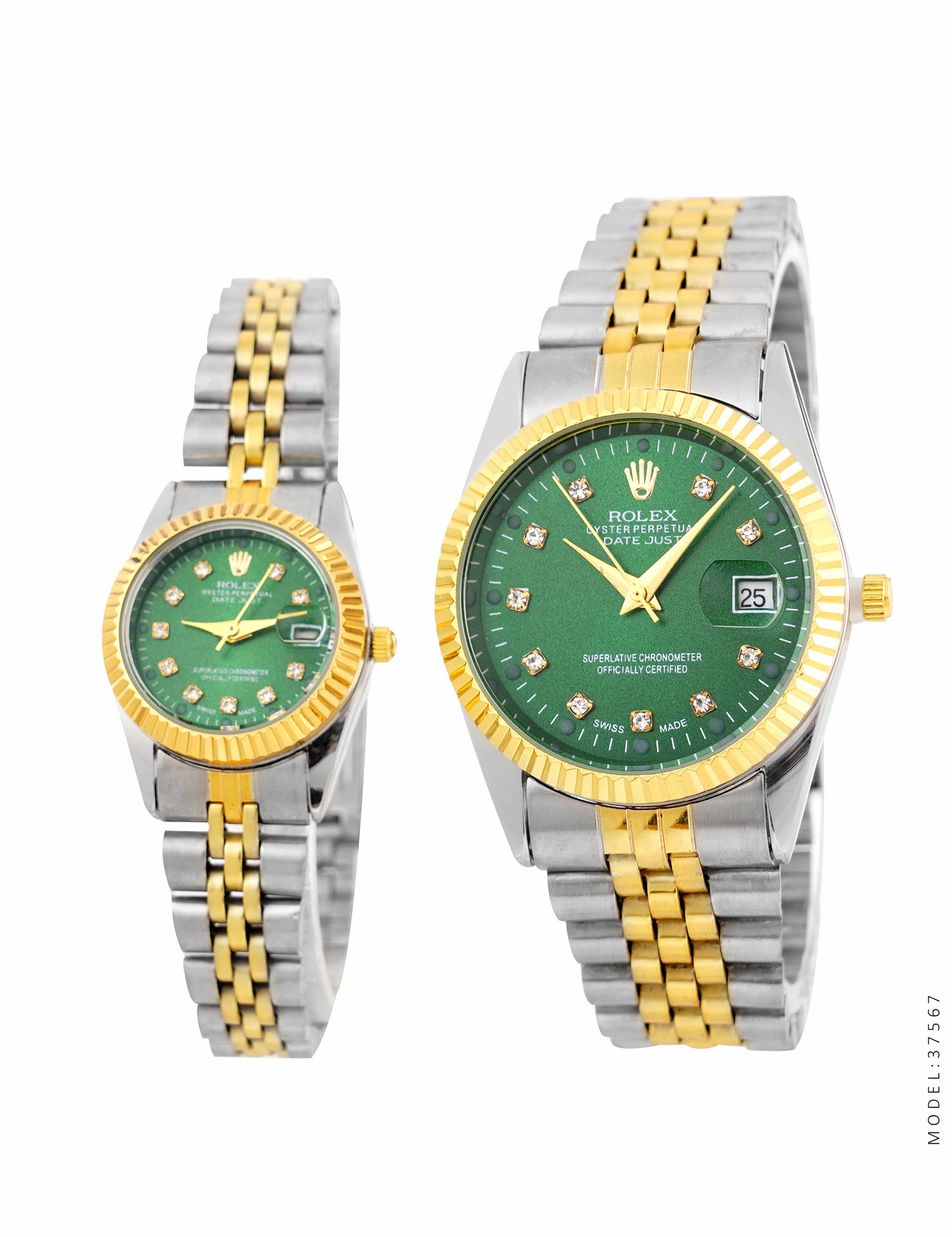 ست ساعت مچی استیل Rolex مدل 37567