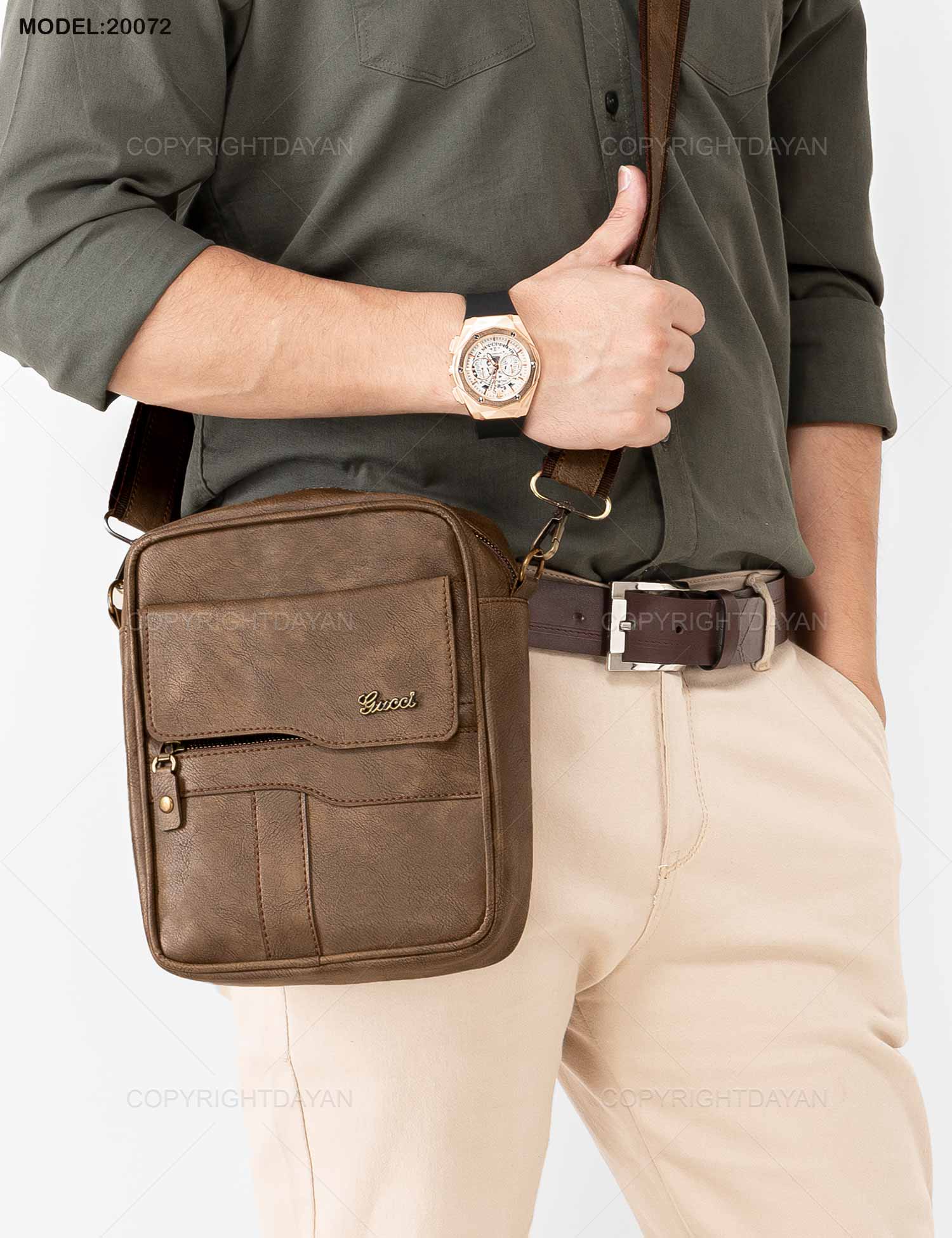کیف دوشی Gucci مدل 20072